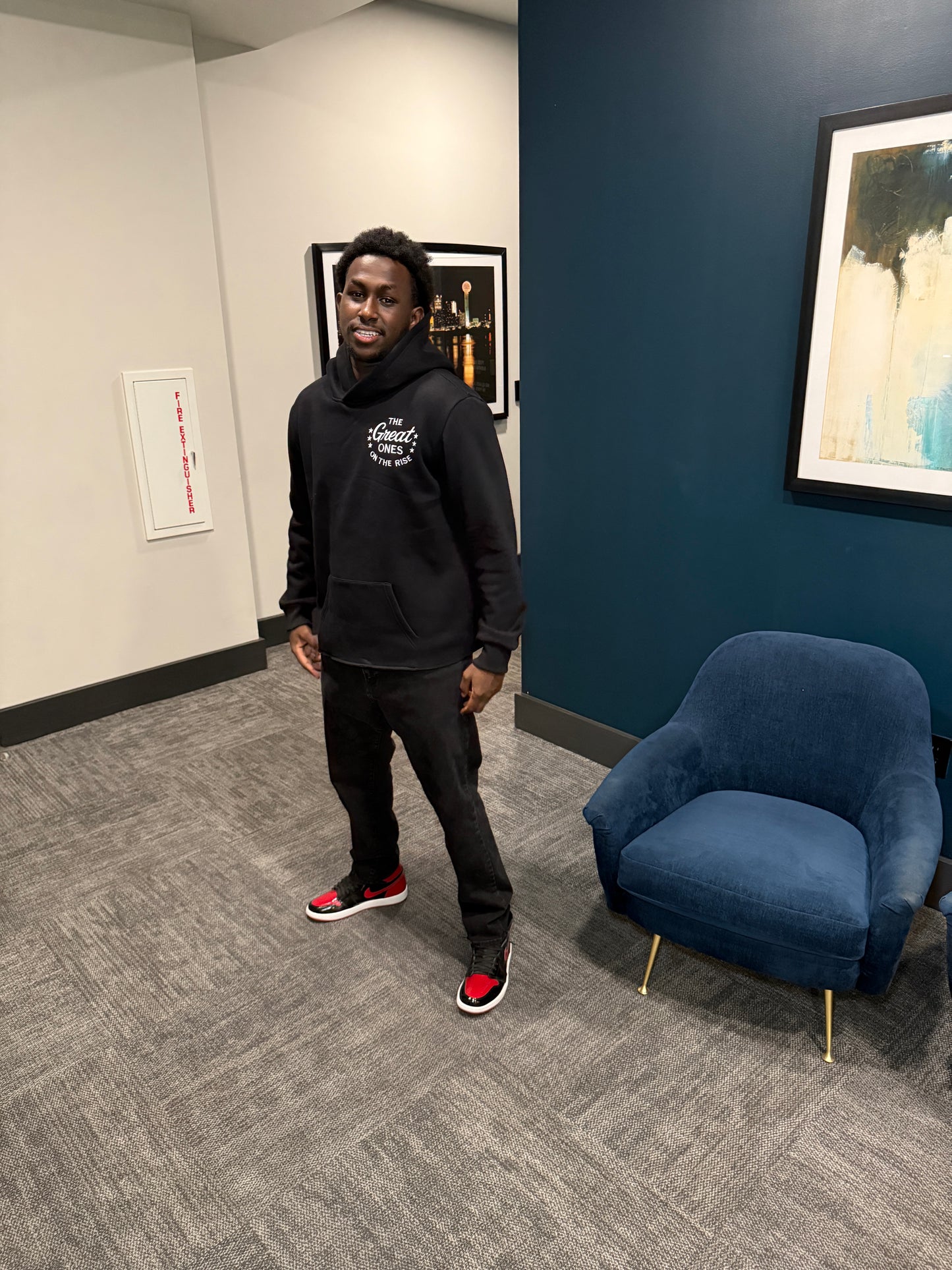 The Great Ones On The Rise Hoodie - Black