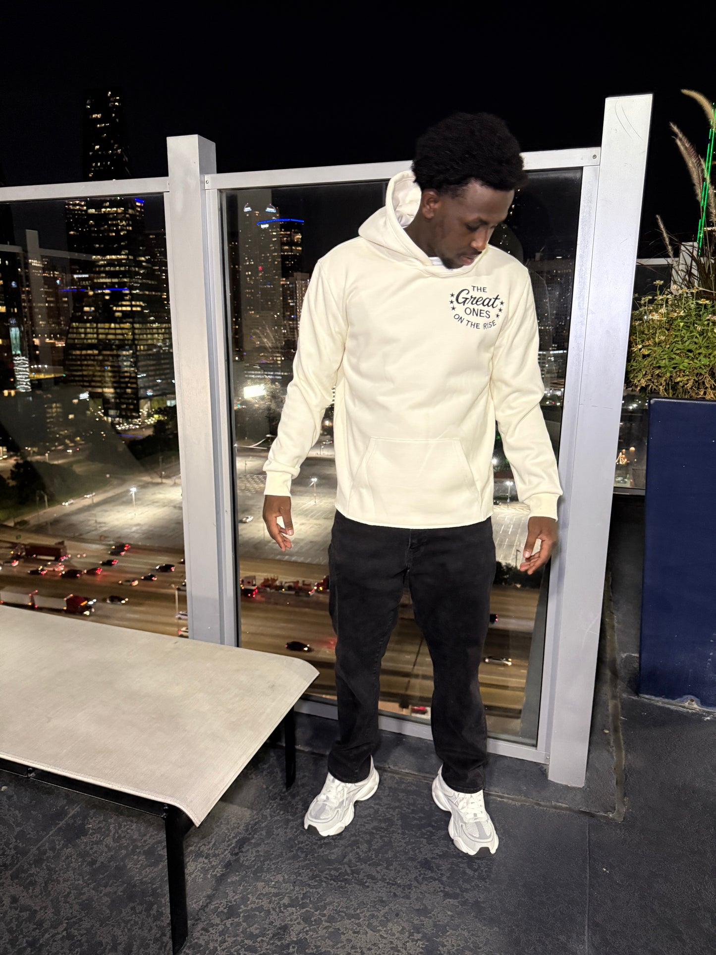 The Great Ones On The Rise Hoodie - Cream